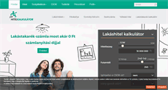 Desktop Screenshot of hitelkalkulator.com